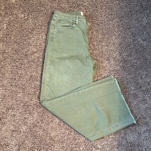 Vervet Green Denim Jeans